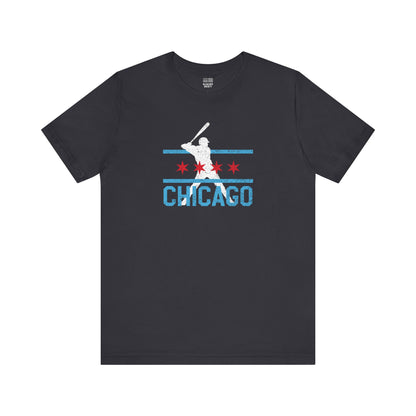 Chicago Baseball Fan | Flag City | Unisex Tshirt