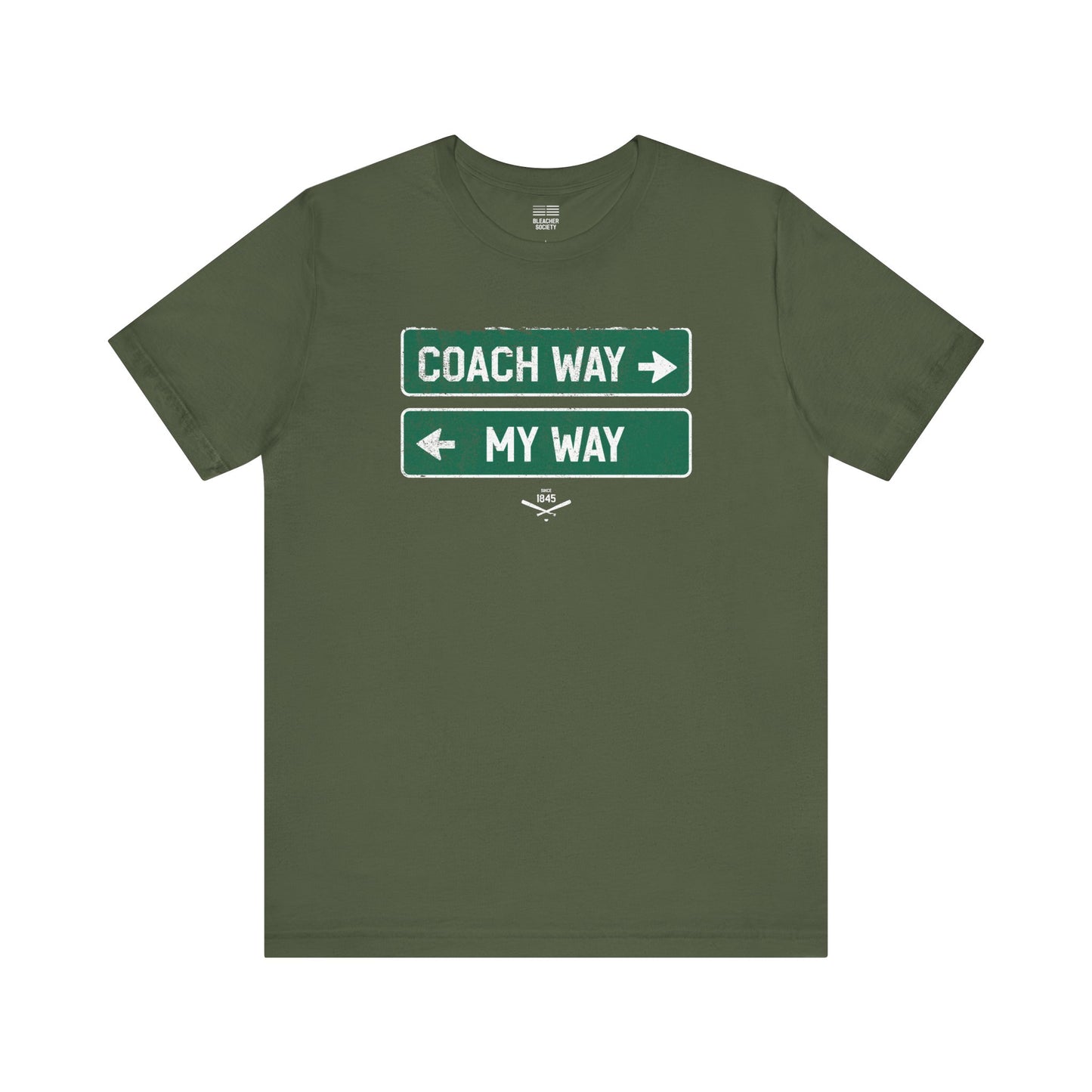 Baseball Fan | Coach HighWaySign | Unisex Tshirt