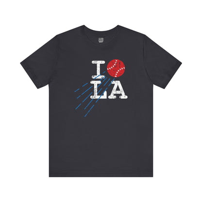 LA Baseball Fan | I Love | Unisex Tshirt
