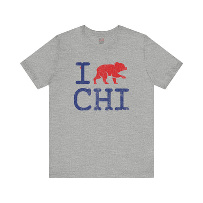 Chicago Baseball Fan | I love | Unisex Tshirt