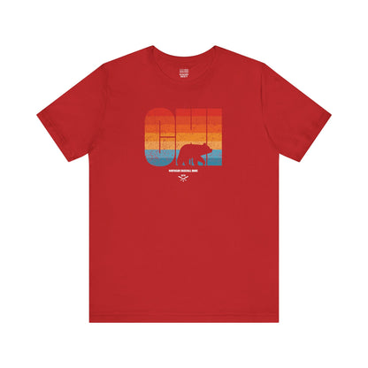 Chicago Baseball Fan | Chill Sunset Mode | Unisex Tshirt