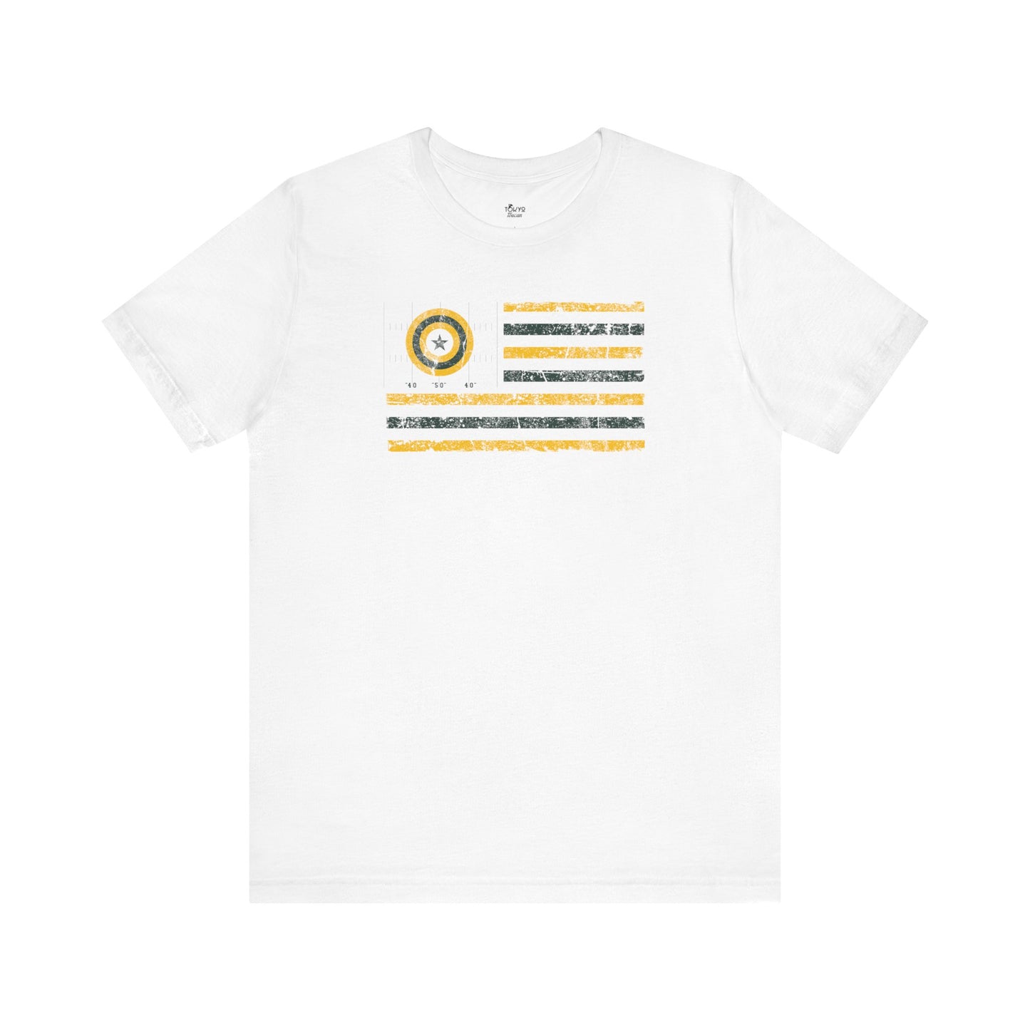 Green Bay Football Fan | US Star Flag