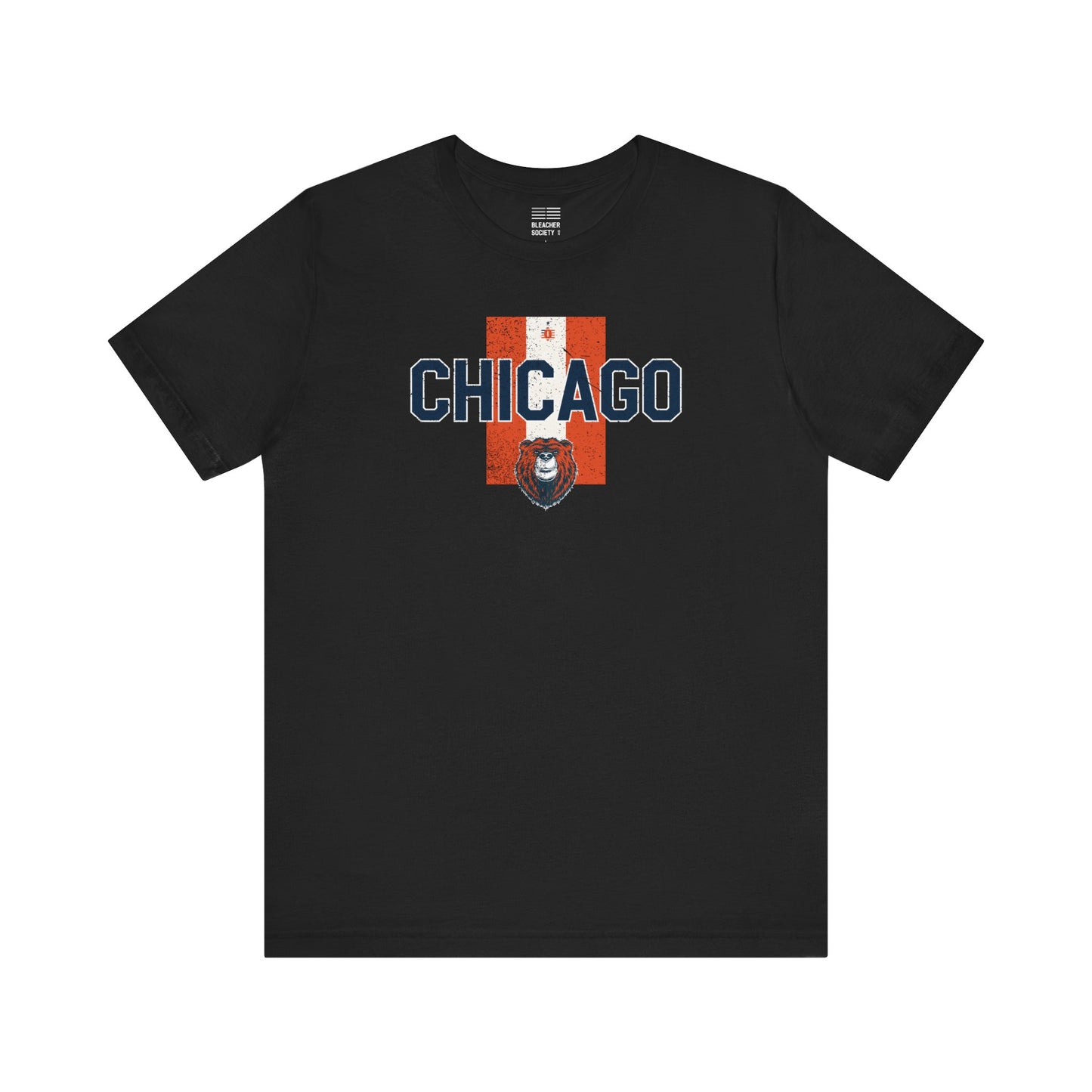 Chicago Football Fan | Stripes of passion | Unisex Tshirt