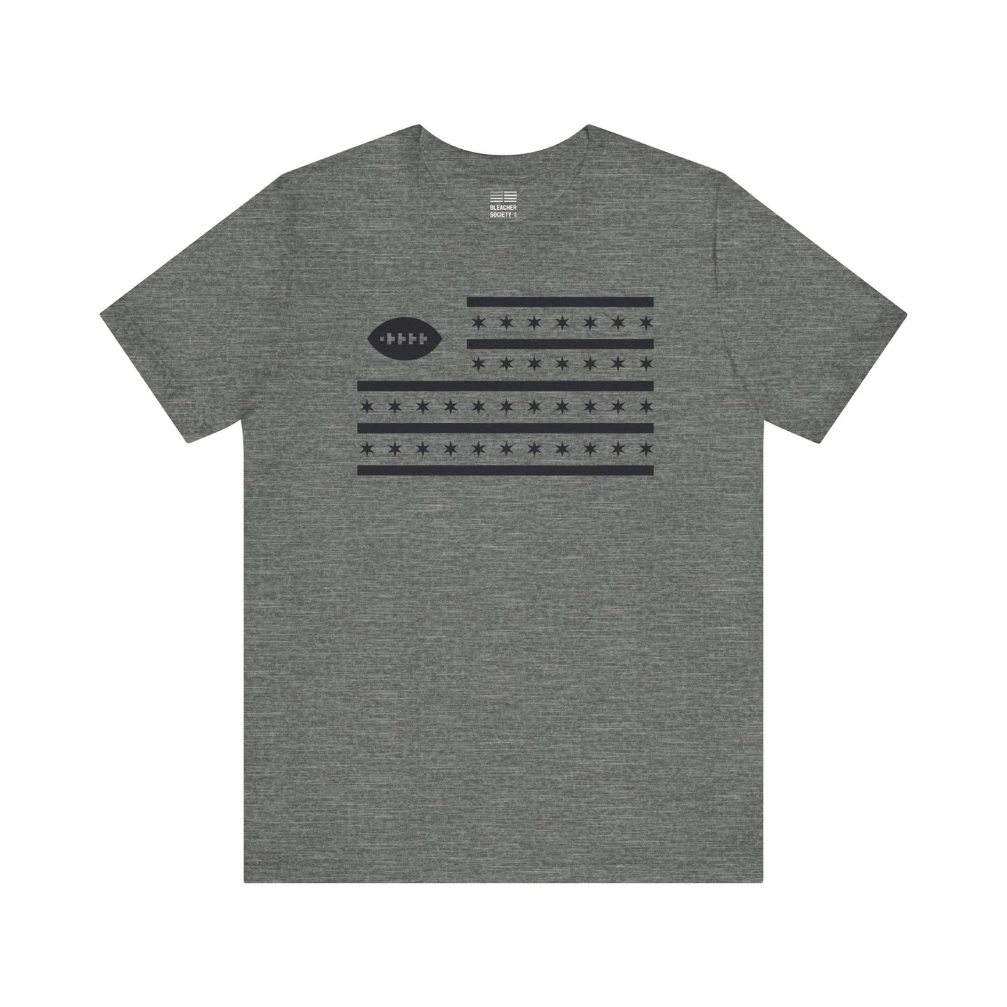 Chicago Football Fan | Country and City Flag | Unisex Tshirt