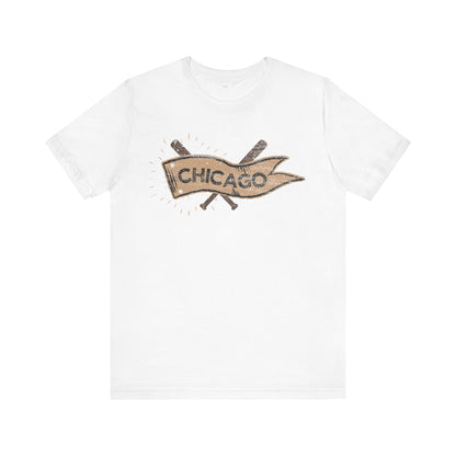 Chicago Baseball Fan |Vintage Banner | Unisex Tshirt