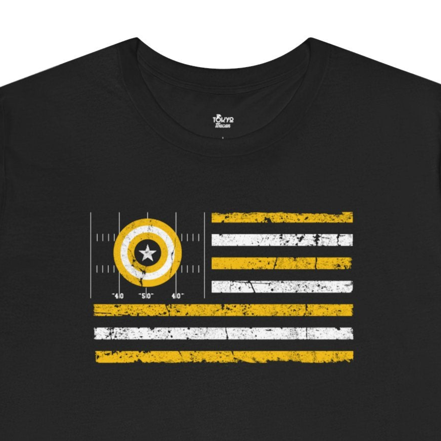 Pittsburgh Football Fan | US Star Flag