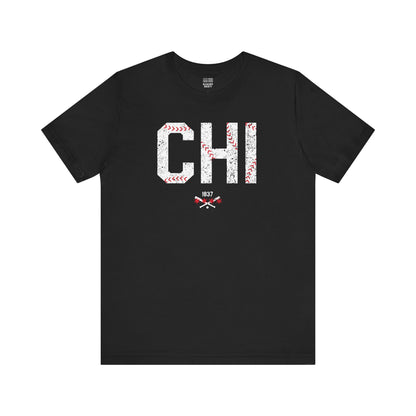 Chicago Baseball Fan | Strings | Unisex Tshirt