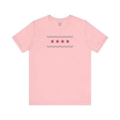 Chicago Chic Baseball Fan | Chic Flag | Unisex Tshirt