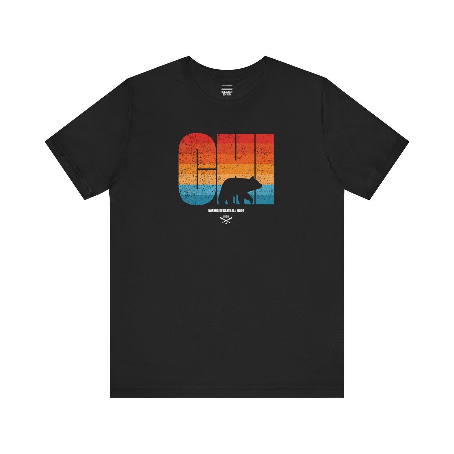 Chicago Baseball Fan | Chill Sunset Mode | Unisex Tshirt