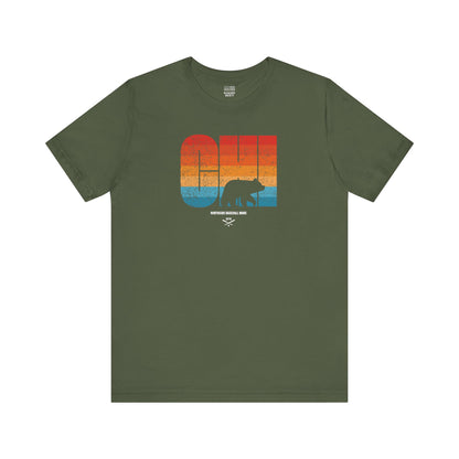 Chicago Baseball Fan | Chill Sunset Mode | Unisex Tshirt