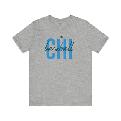 Chicago Chic Baseball Fan | Tall CHI | Unisex Tshirt