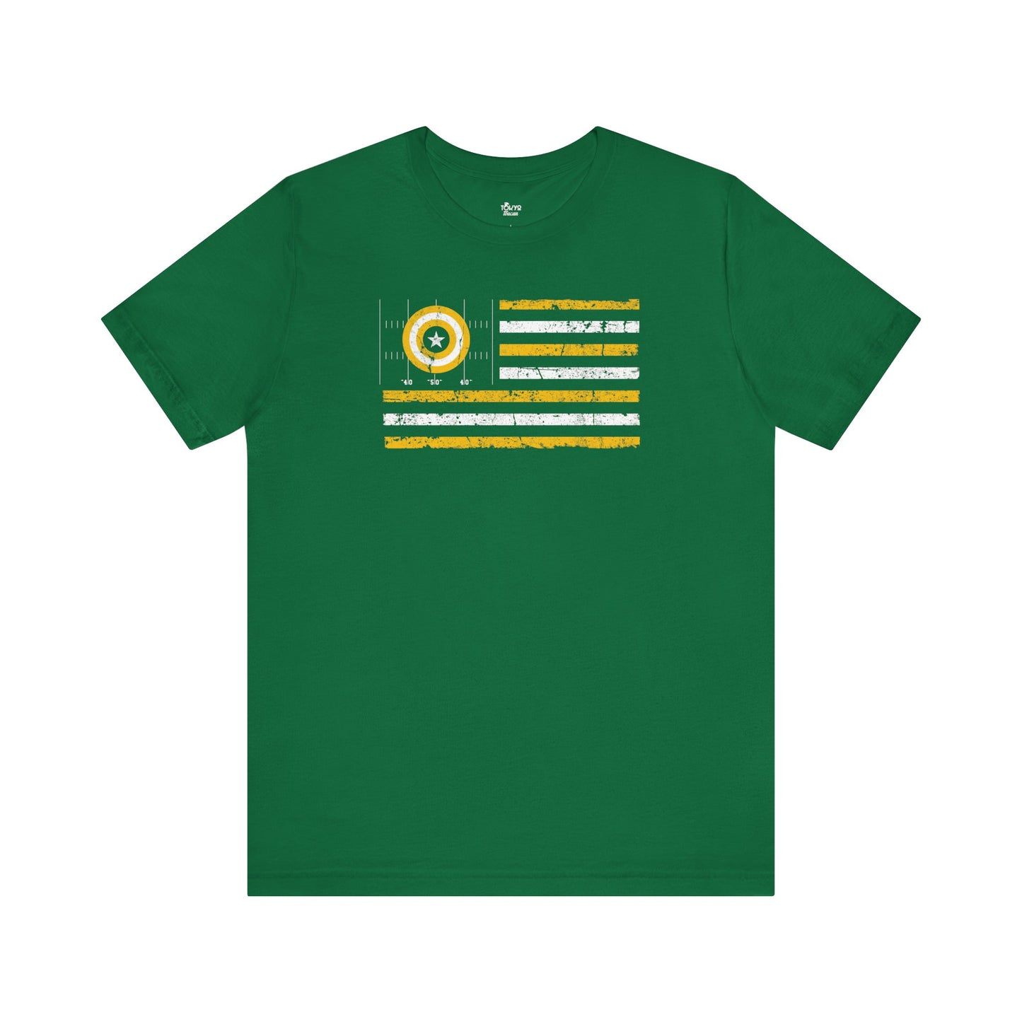 Green Bay Football Fan | US Star Flag