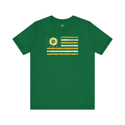 Green Bay Football Fan | US Star Flag