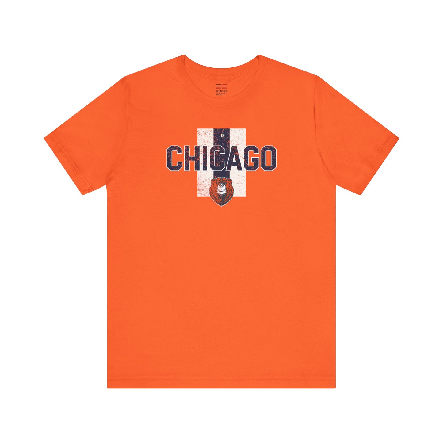 Chicago Football Fan | Stripes of passion | Unisex Tshirt