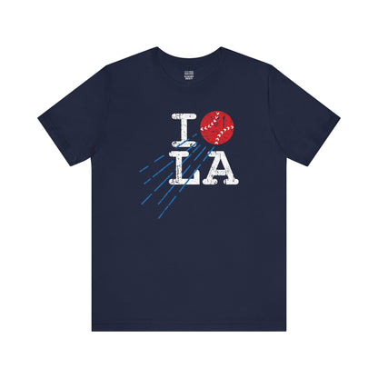 LA Baseball Fan | I Love | Unisex Tshirt