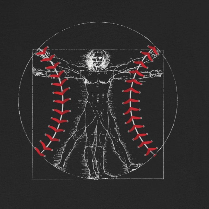 Black t-shirt with a unique design on a white background