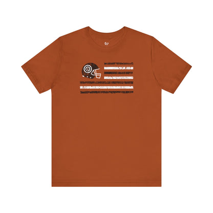 Cleveland Football Fan | US Helmet Flag