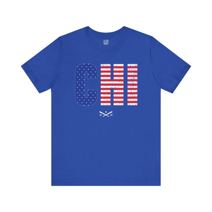 Chicago Baseball Fan | Patriotic City | Unisex Tshirt