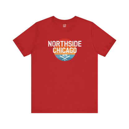 Chicago Baseball Fan | Sunset 108 | Unisex Tshirt