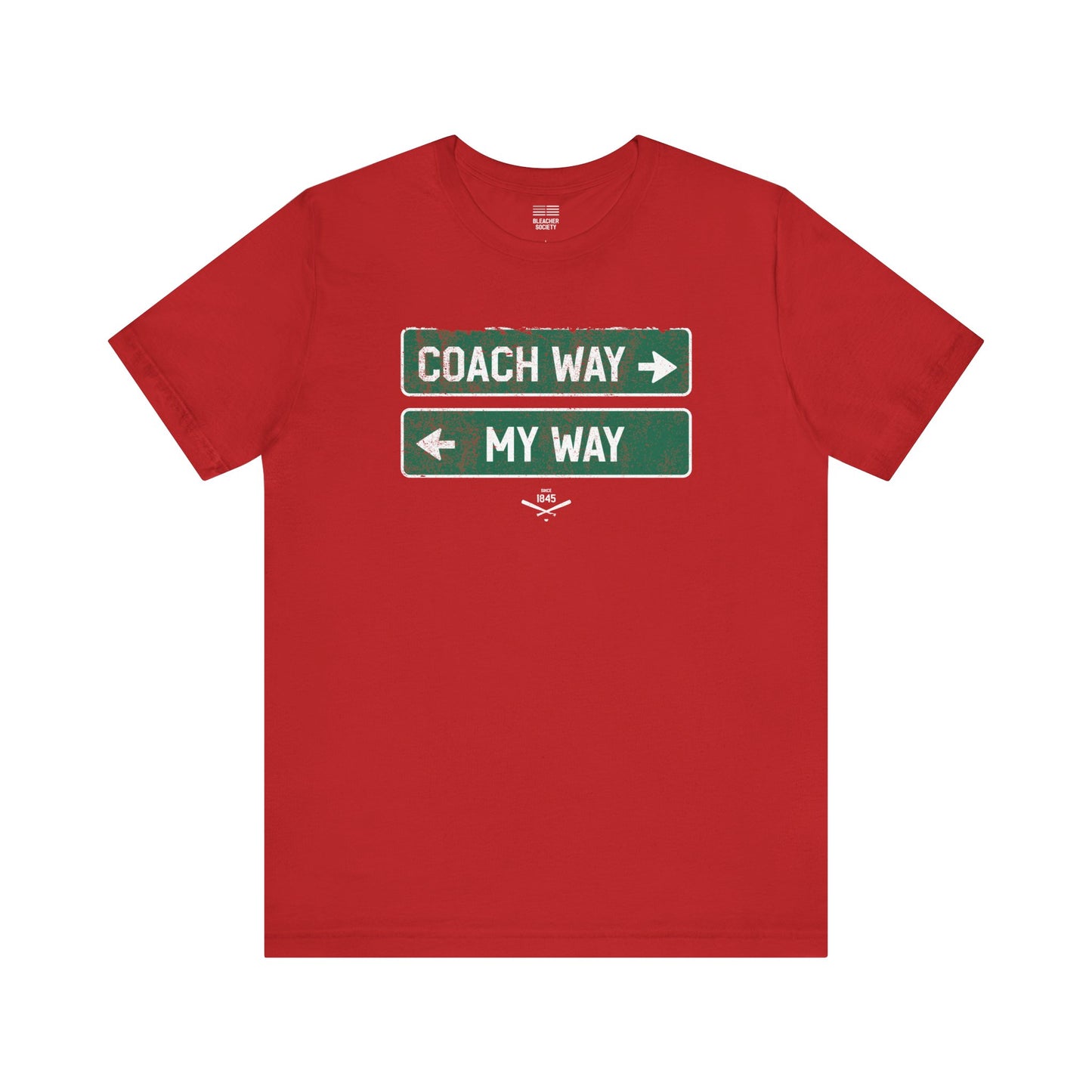 Baseball Fan | Coach HighWaySign | Unisex Tshirt
