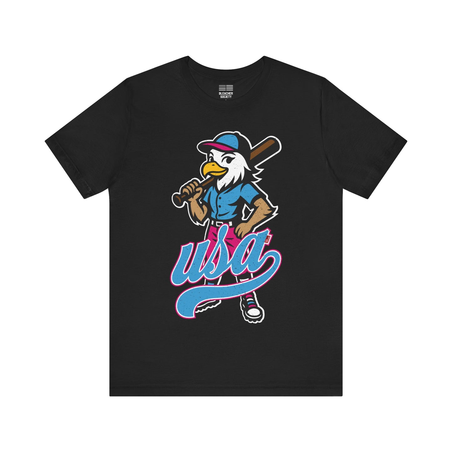 USA Baseball Fan | Power Girl | Unisex Tshirt