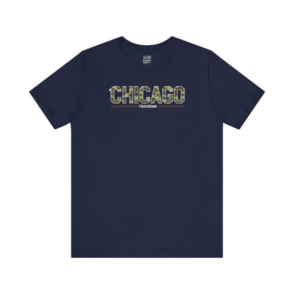 Chicago Football Fan | Soldier TouchDown  | Unisex Tshirt