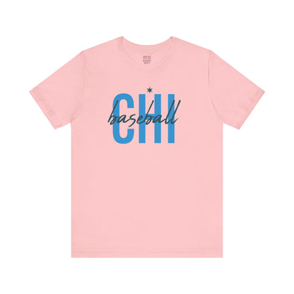 Chicago Chic Baseball Fan | Tall CHI | Unisex Tshirt