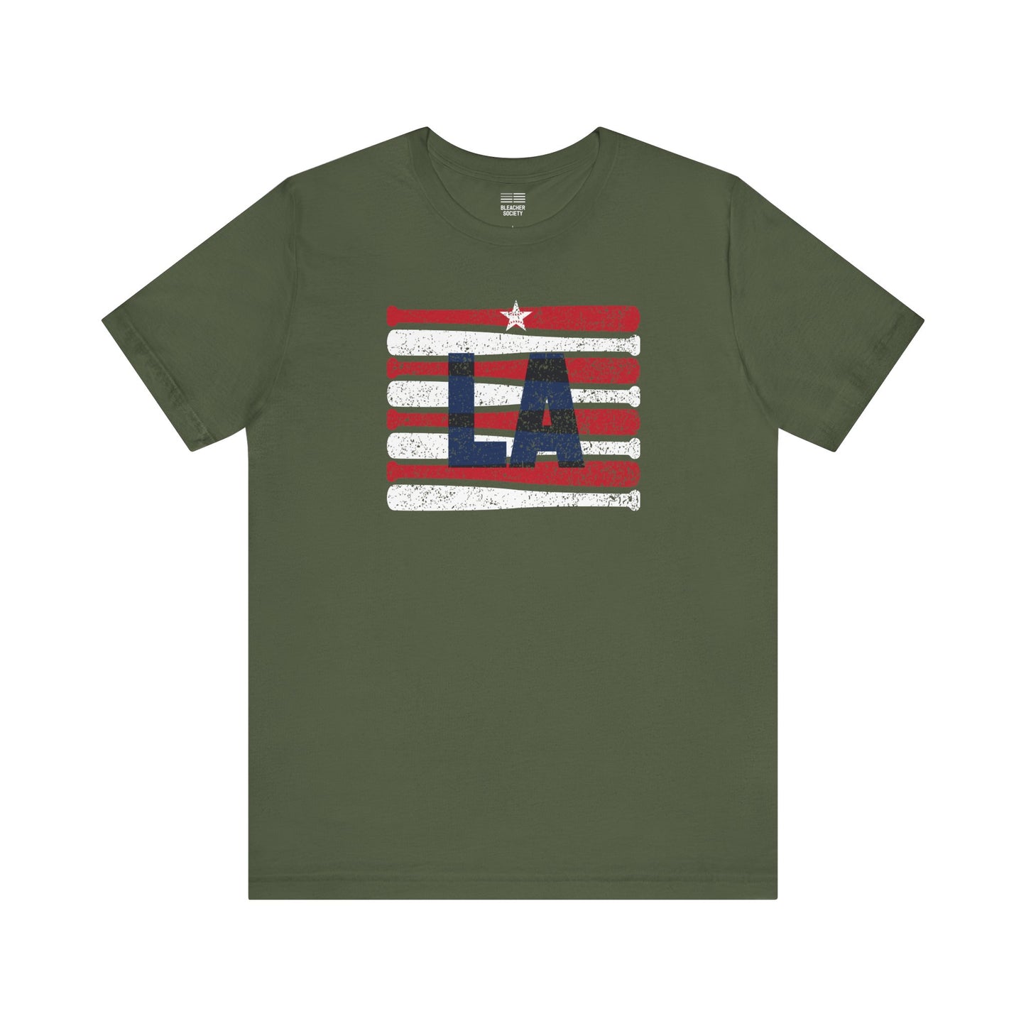 LA Baseball Fan | BatFlag | Unisex Tshirt