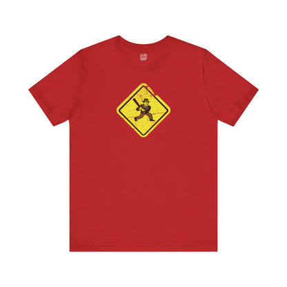 Chicago Baseball Fan | Gang Alert Sign | Unisex Tshirt