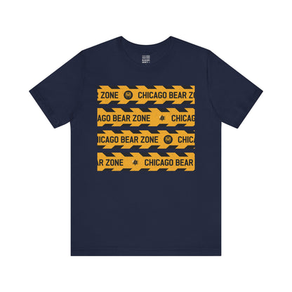 Chicago Football Fan | Cross Line | Unisex Tshirt