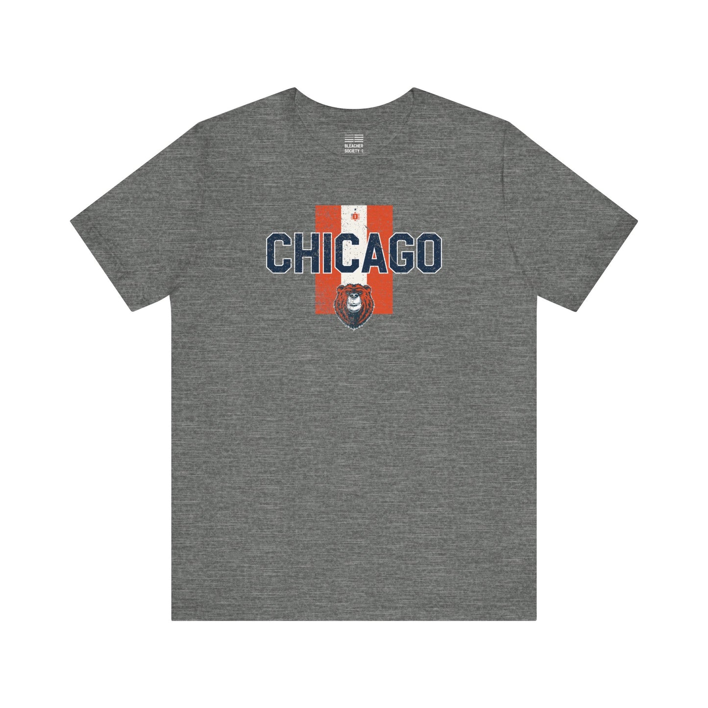 Chicago Football Fan | Stripes of passion | Unisex Tshirt