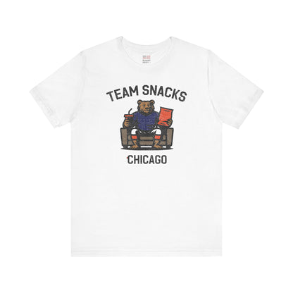 Chicago Football Fan | Team Snacks | Unisex Tshirt