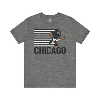 Chicago Football Fan | Running Beast | Unisex Tshirt