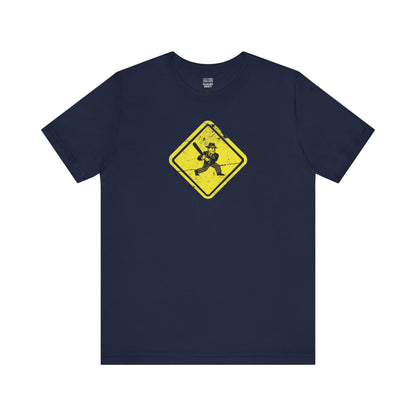 Chicago Baseball Fan | Gang Alert Sign | Unisex Tshirt