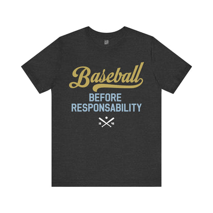 Baseball Fan | Priorities | Unisex Tshirt