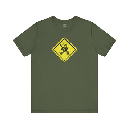 Chicago Baseball Fan | Gang Alert Sign | Unisex Tshirt