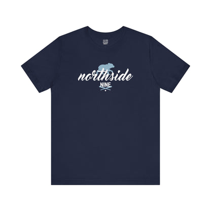 Chicago Chic Baseball Fan | Northside 9 Walk | Unisex Tshirt