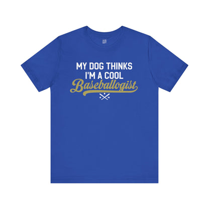 Baseball Fan | Dogs Knows | Unisex Tshirt