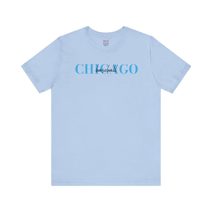Chicago Chic Baseball Fan | Wide Chicago | Unisex Tshirt