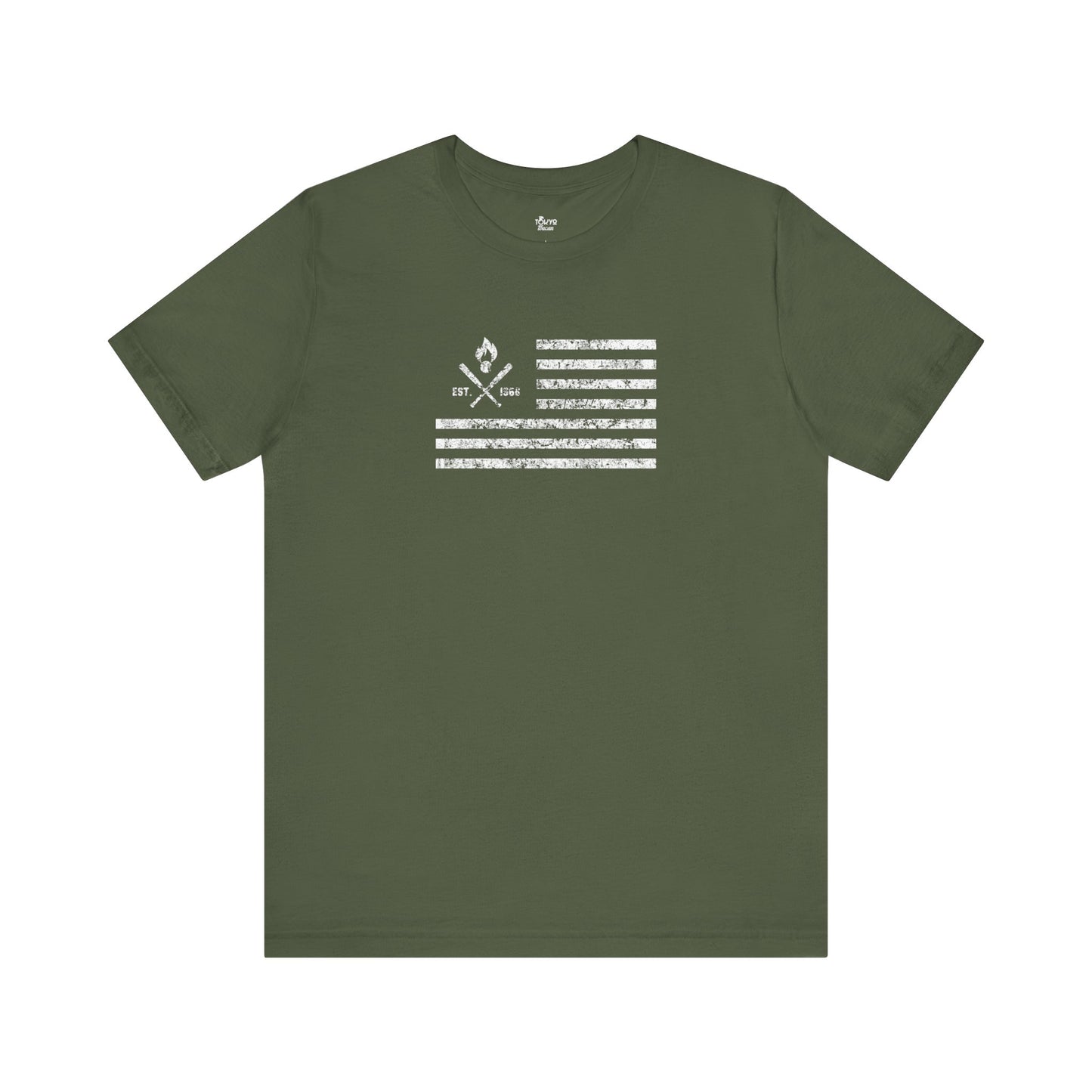 Atlanta Baseball Fan |  US flag