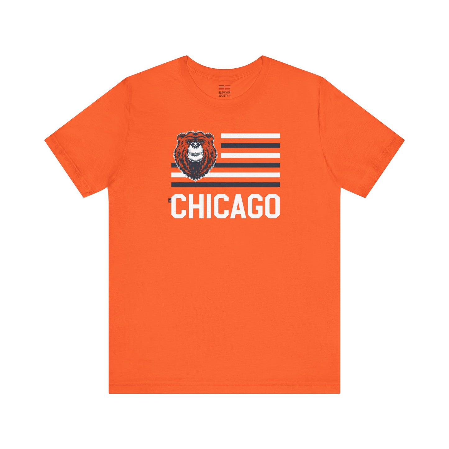 Chicago Football Fan | Animal Flag | Unisex Tshirt