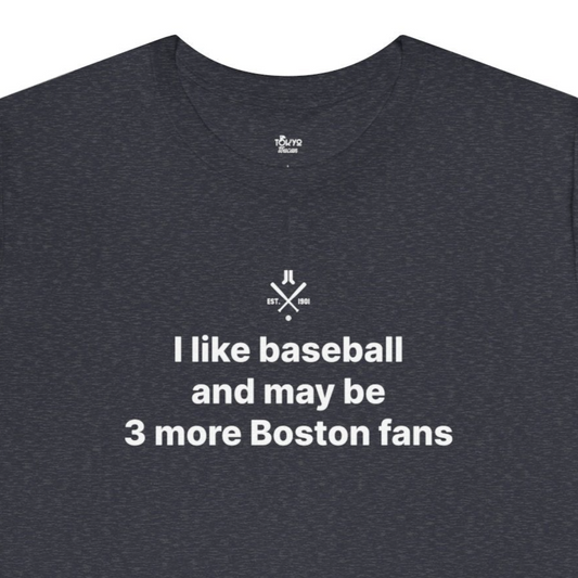 Boston Baseball Fan | 3 More Fans