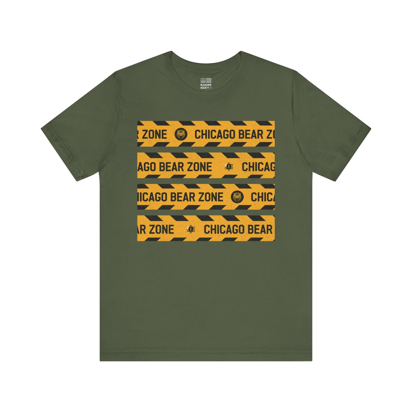 Chicago Football Fan | Cross Line | Unisex Tshirt