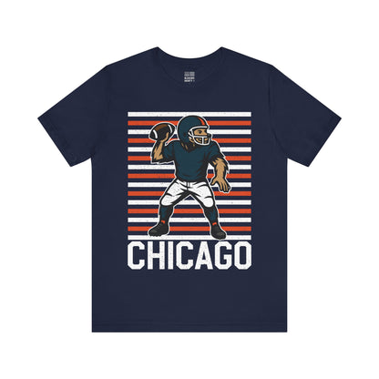 Chicago Football Fan | QBeast | Unisex Tshirt