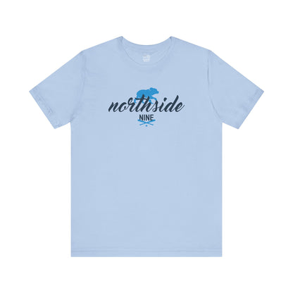 Chicago Chic Baseball Fan | Northside 9 Walk | Unisex Tshirt