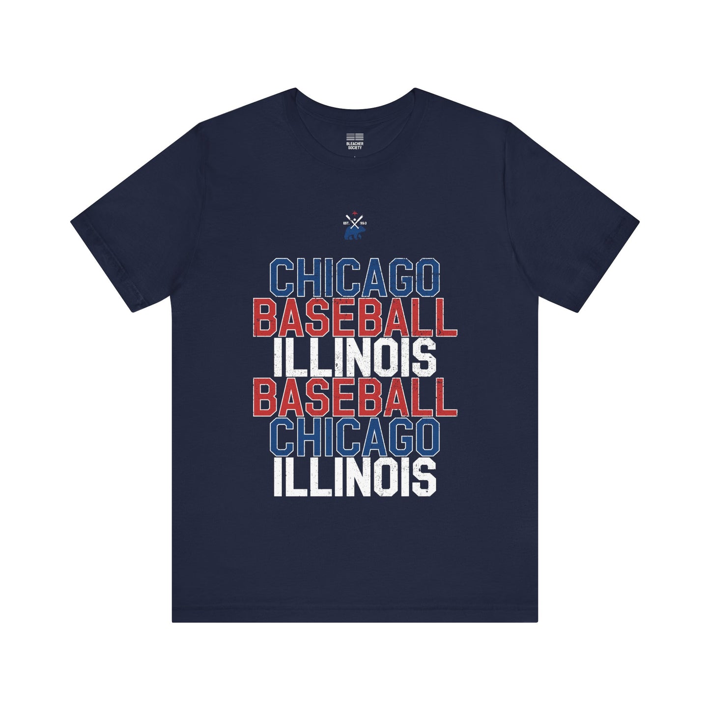 Chicago Baseball Fan | Wrigley Chicago Illinois | Unisex Tshirt
