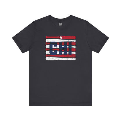Chicago Baseball Fan | BatFlag | Unisex Tshirt