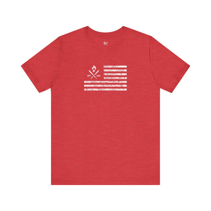 Atlanta Baseball Fan |  US flag