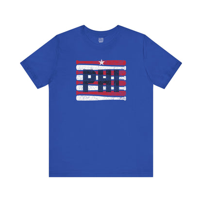 Philadelphia Baseball Fan | BatFlag | Unisex Tshirt