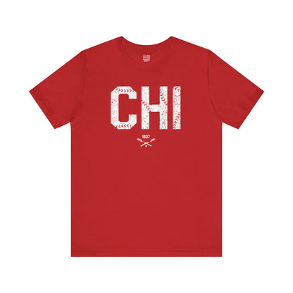 Chicago Baseball Fan | Strings | Unisex Tshirt